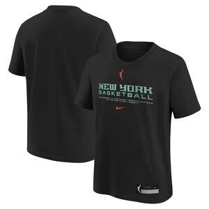 New York Liberty Nike Black Legend Practice Performance T-Shirt (Youth Large)